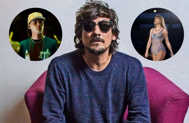 León Larregui aplaude el éxito de Peso Pluma y enloquece por Taylor