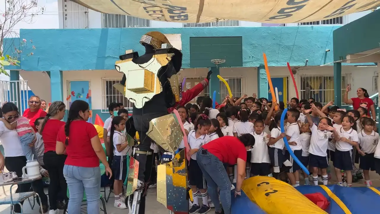 Desde la escuela Divina Morales, ganadora de la #Chikiparty de Ya! FM