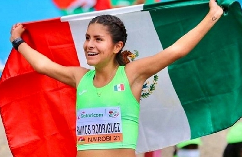 La medallista mexicana que vive en una casa de cartón