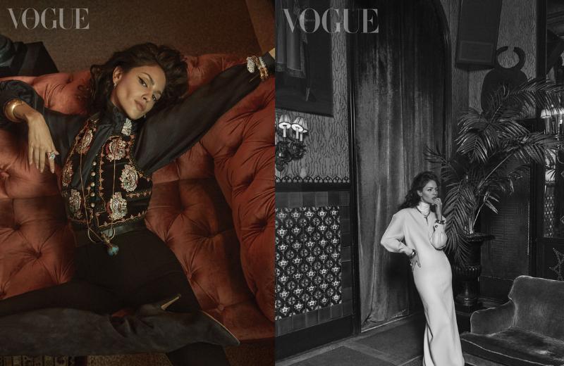 ¡Al estilo María Félix! Eiza González deslumbra en la portada de Vogue México
