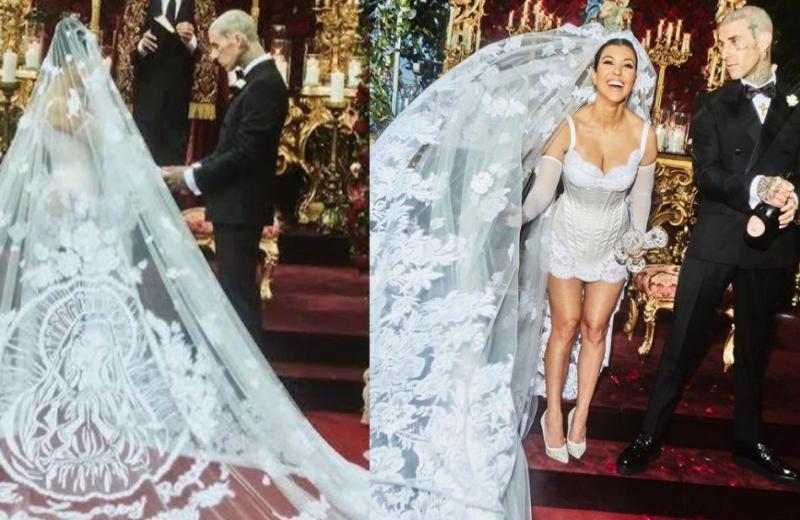 Imagen Así fue la boda de Kourtney Kardashian y Travis Barker en Italia