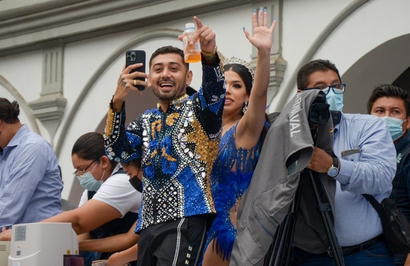 Brian Cruz Villegas Paponas Es El Próximo Rey De La Alegría Del Carnaval De Veracruz 2022 Ya Fm 