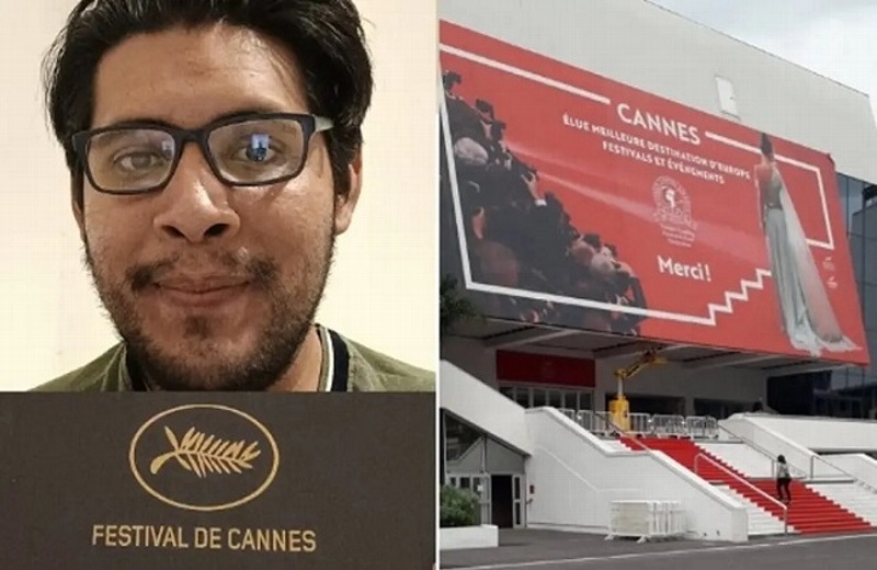 Veracruzano se va al Festival de Cannes en Francia ¡Vende carlotas para juntar dinero!
