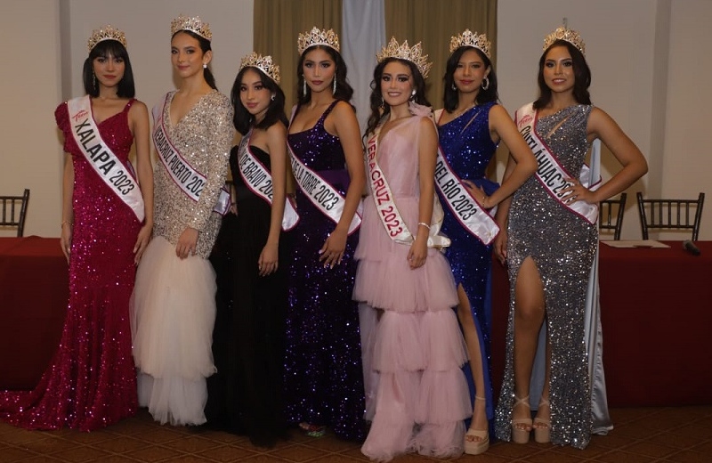 Designan y coronan a reinas de belleza Teen Mexicana Veracruz 2023 (+fotos)