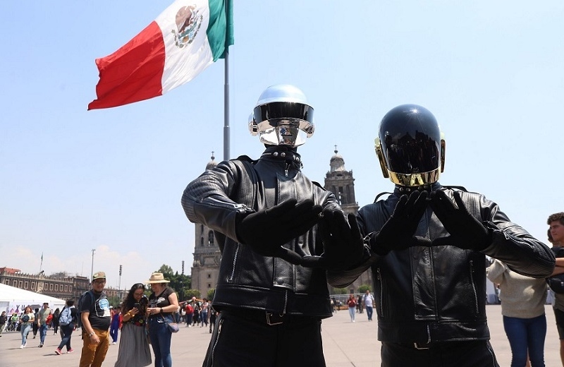 Esto sucedió con las coordenadas de México que reveló Daft Punk (+fotos)