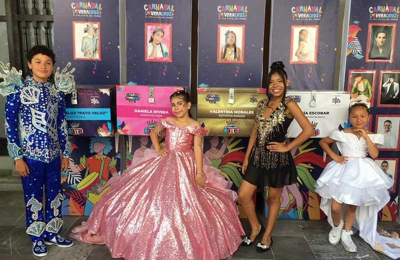 Realizan cómputo de continuidad para Reyes Infantiles del Carnaval de Veracruz 