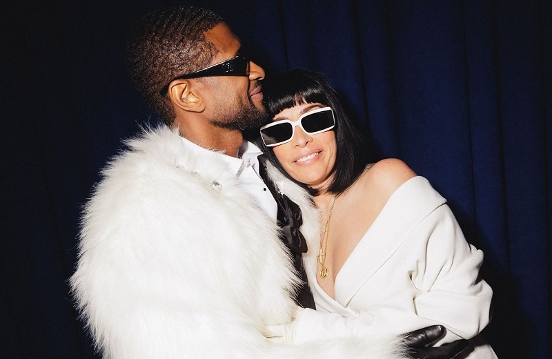Usher se casó en Las Vegas luego de ofrecer el show del Super Bowl