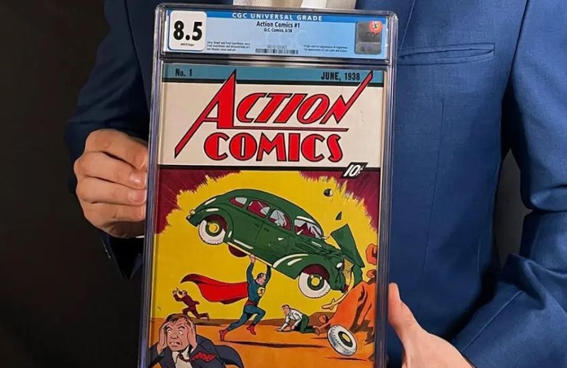 Venden PRIMER cómic de Superman ¡en 6 millones de dólares!