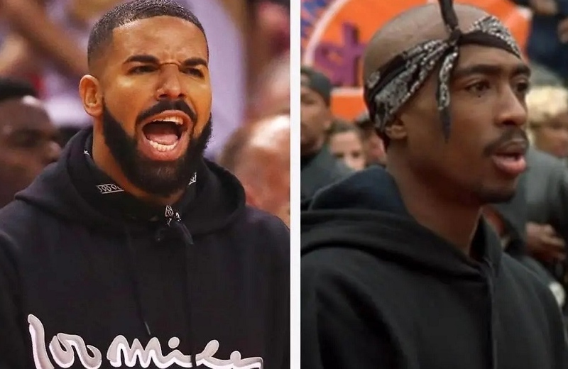 Podrían denunciar a Drake por usar una voz de IA del fallecido rapero Tupac