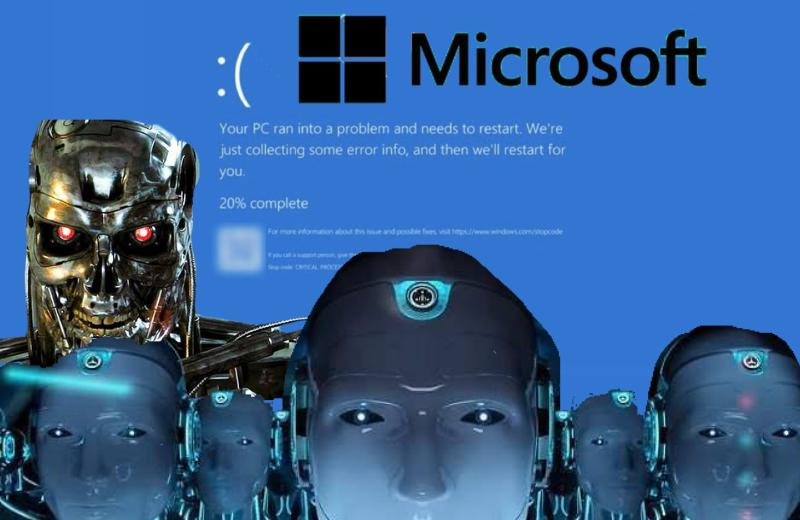 La rebelión de las máquinas, la falla de ‘Microsoft’
