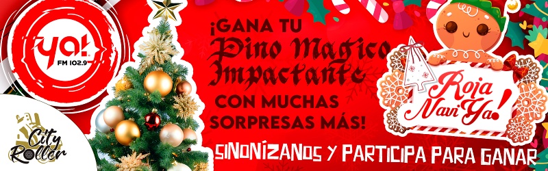 PINTA TU NAVIYA ROJA CON Ya! FM