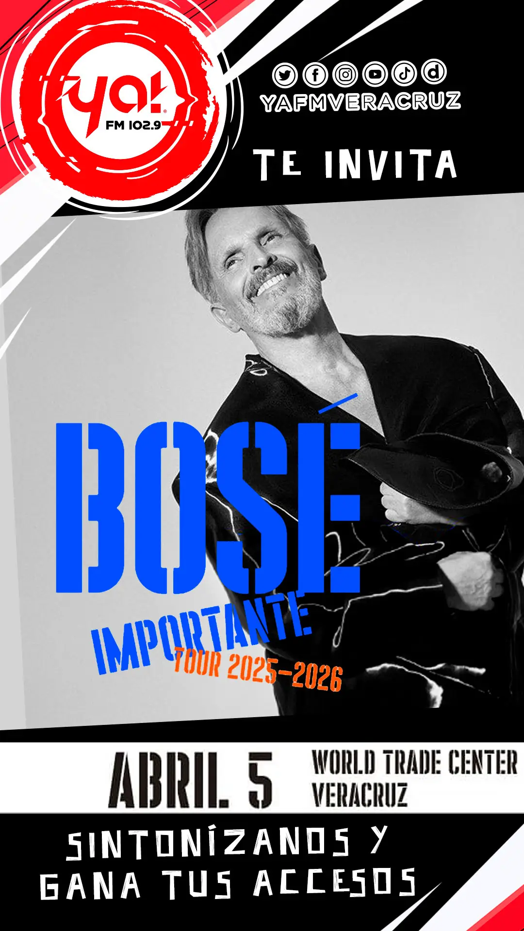 MIGUEL BOSÉ EN VERACRUZ