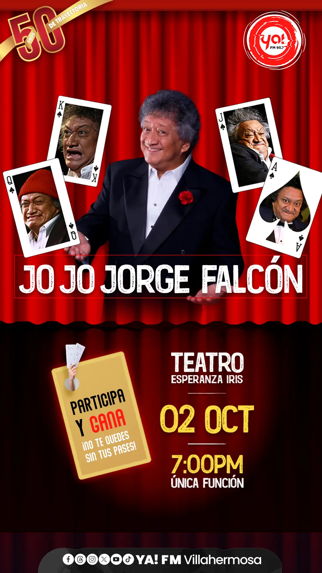 Show de JO JO Jorge Falcón 