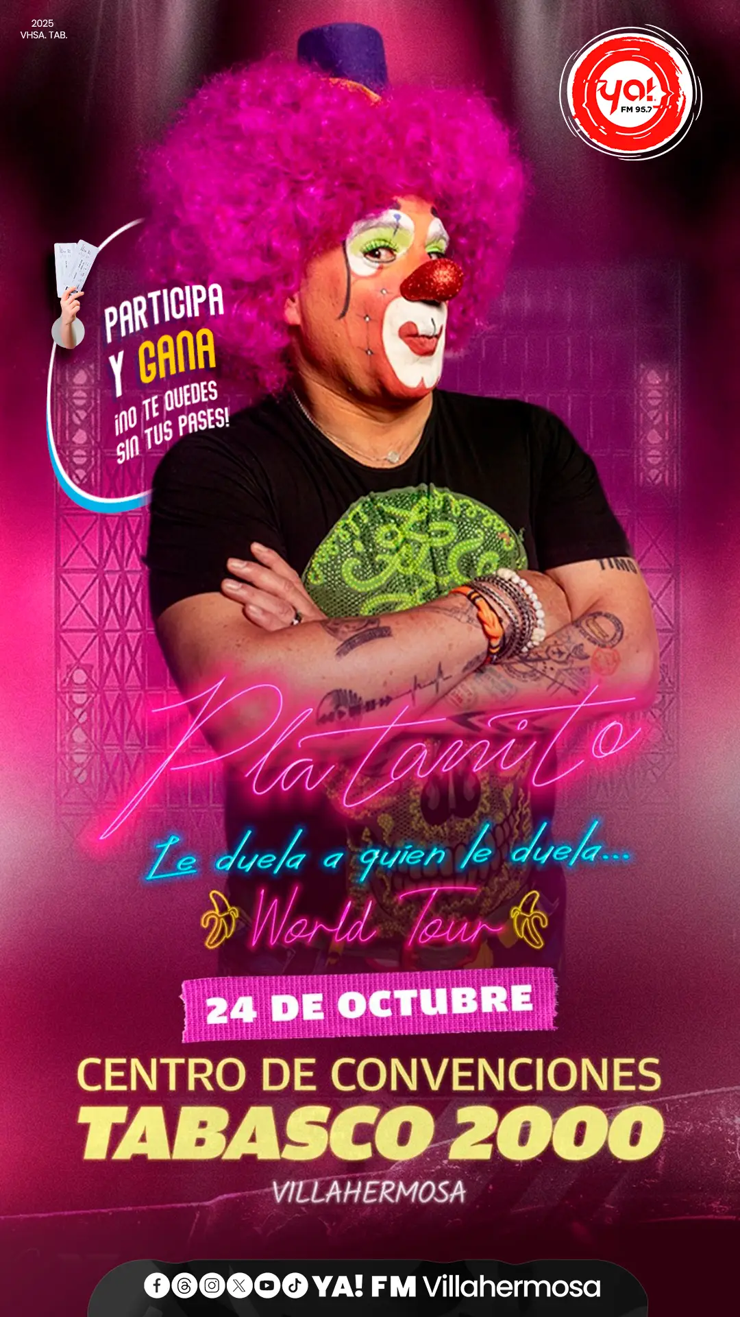 Platanito World Tour