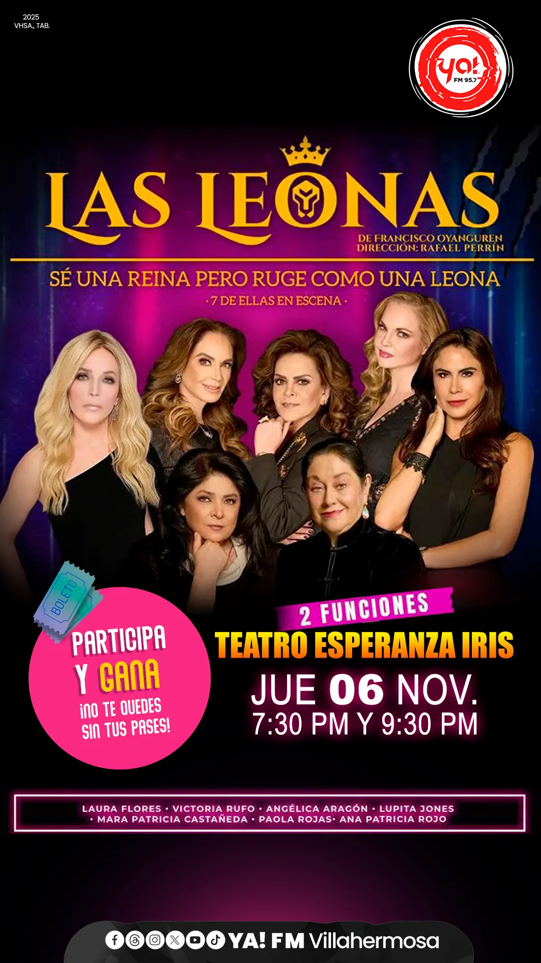 Obra de teatro "Las Leonas "