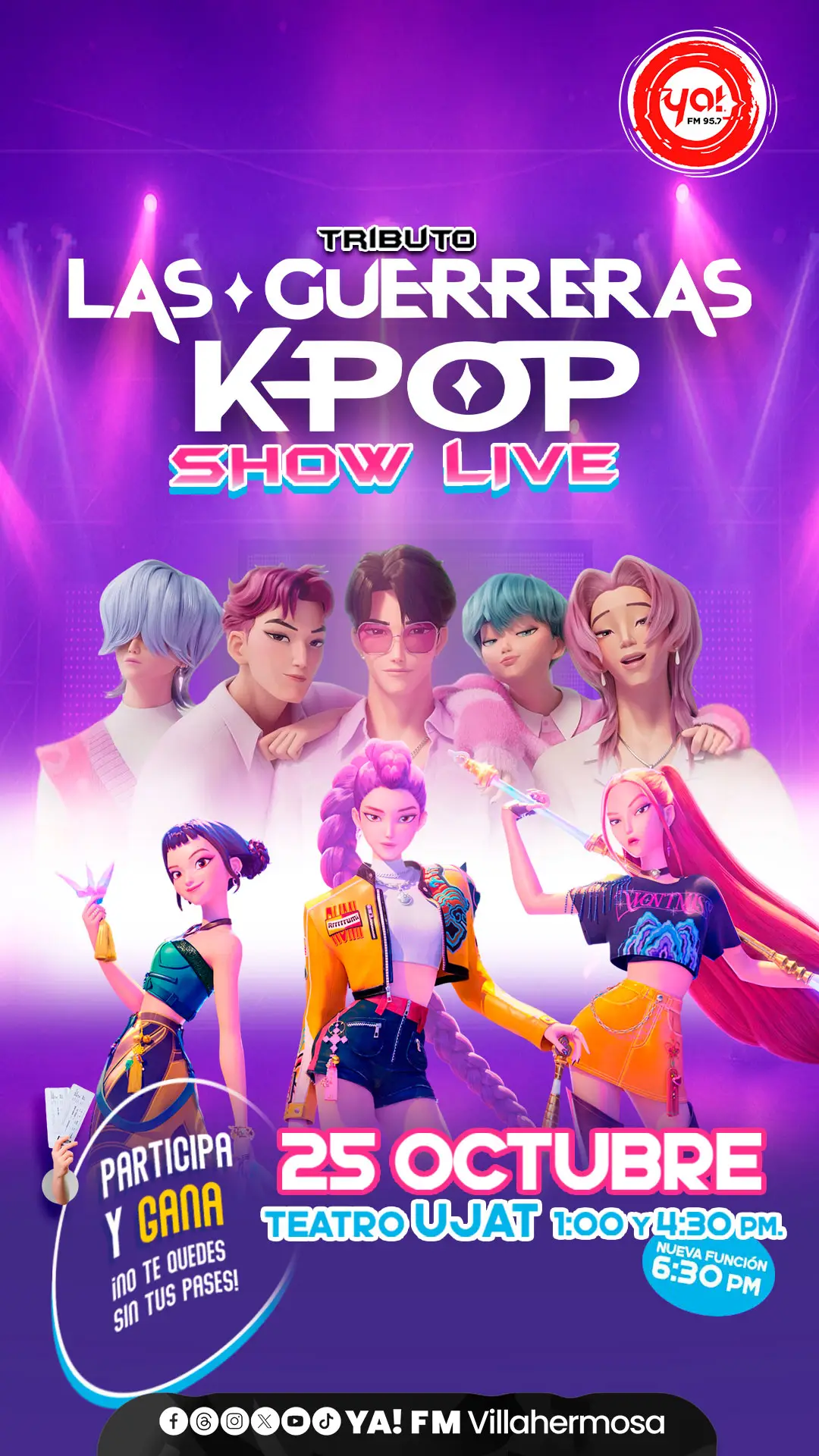 Tributo "Guerreras K-POP" Show Live
