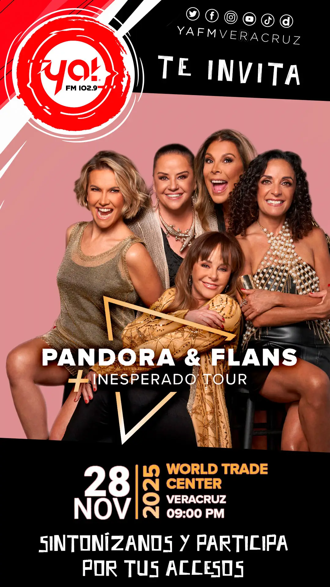 PANDORA&FLANS +INESPERADO TOU