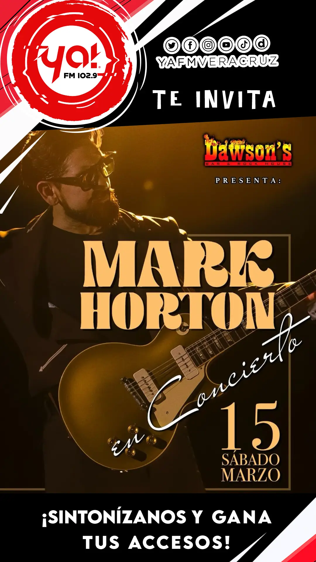 Mark Horton en Concierto 