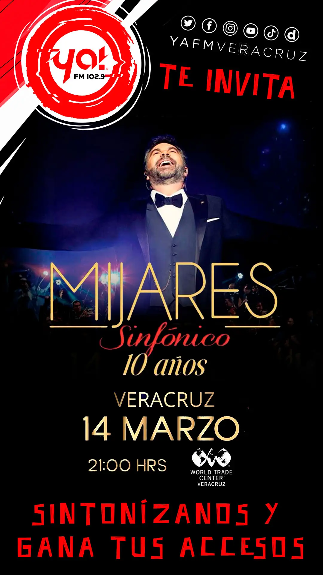 MIJARES SINFÓNICO 14 DE MARZO WTC VERACRUZ
