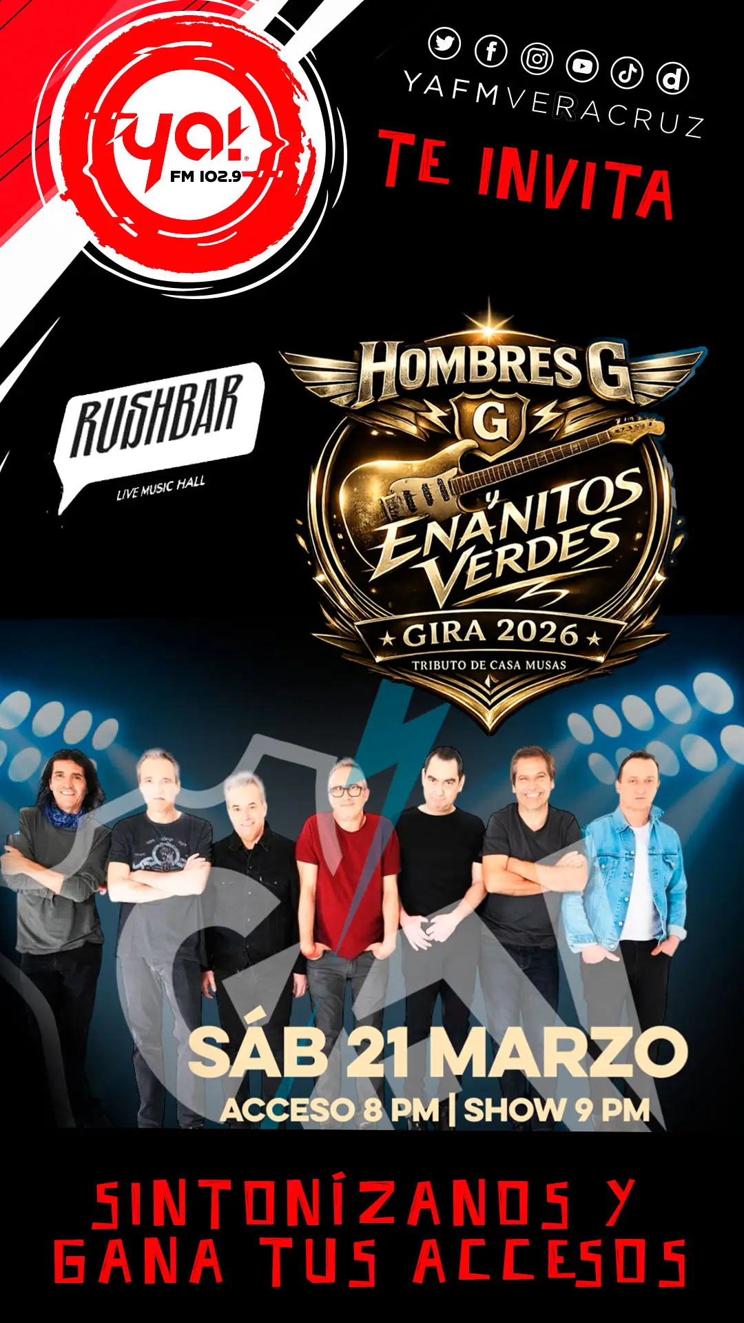 TRIBUTO HOMBRES G Y ENANITOS VERDES