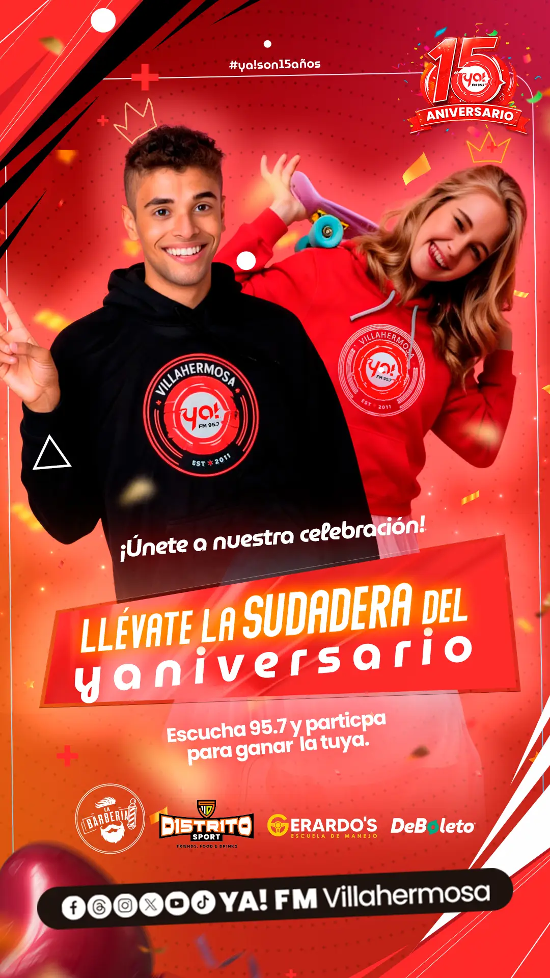 SUDADERA DE ANIVERSARIO