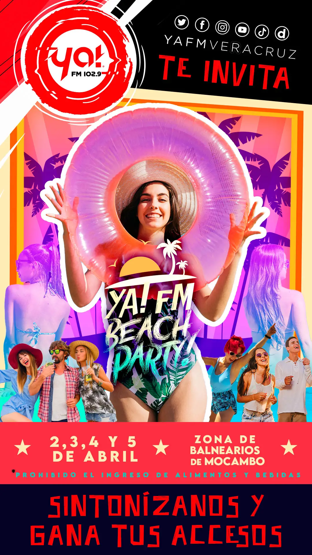 Ya!FMn Beach Party