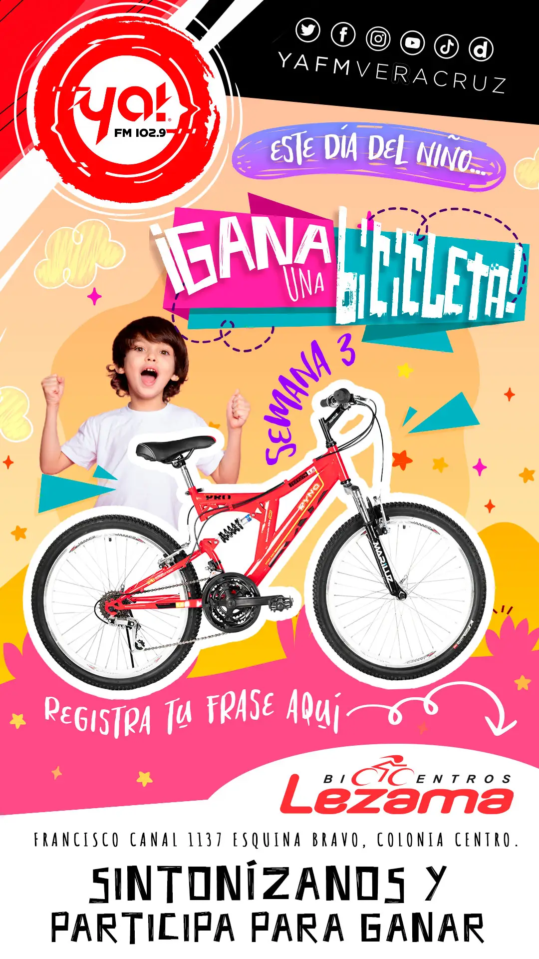 	REGISTRATE CON LA FRASE DE LA SEMANA 3 AQUÍ