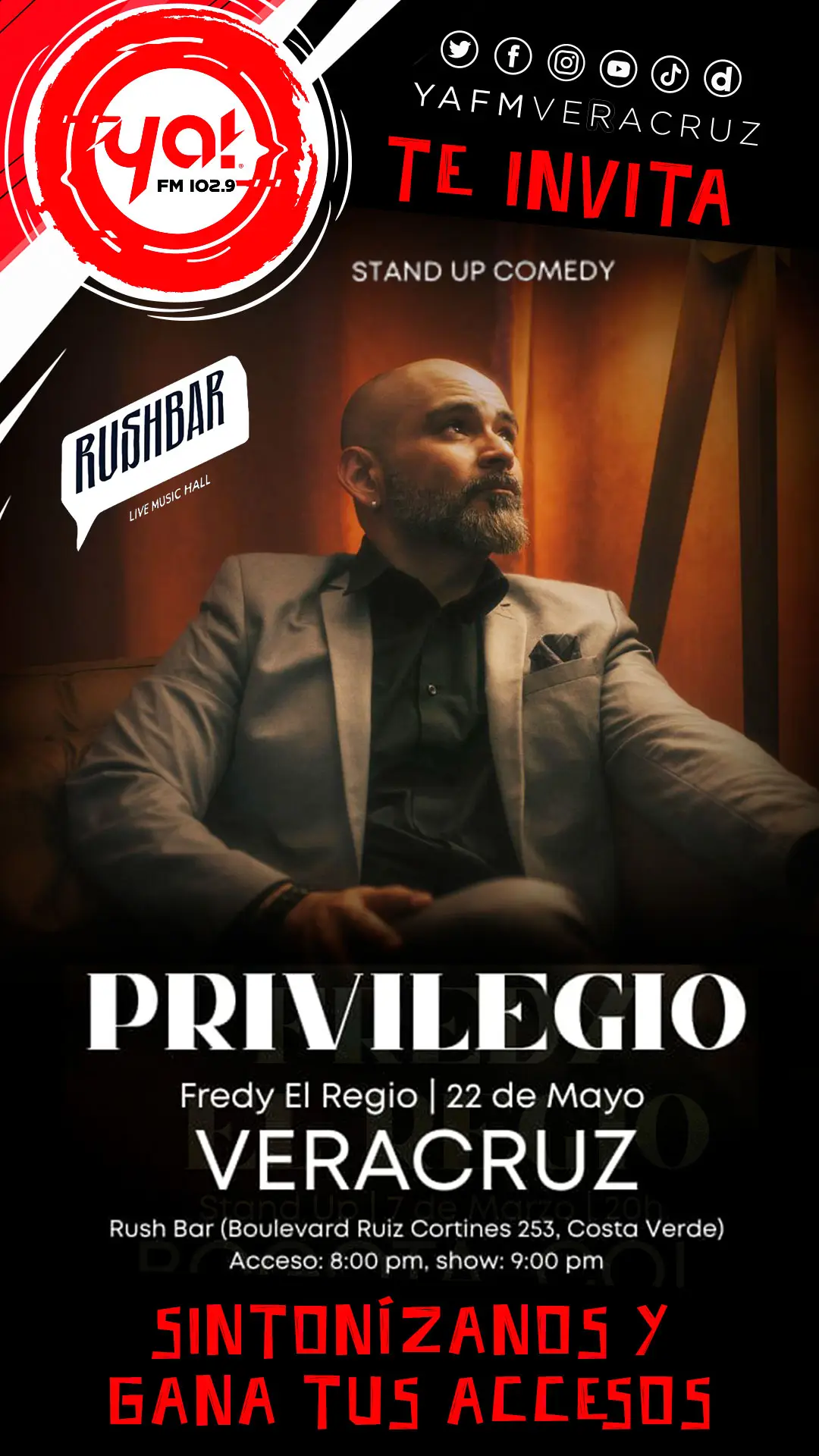 FREDY EL REGIO "PRIVILEGIO" STAND UP COMEDY