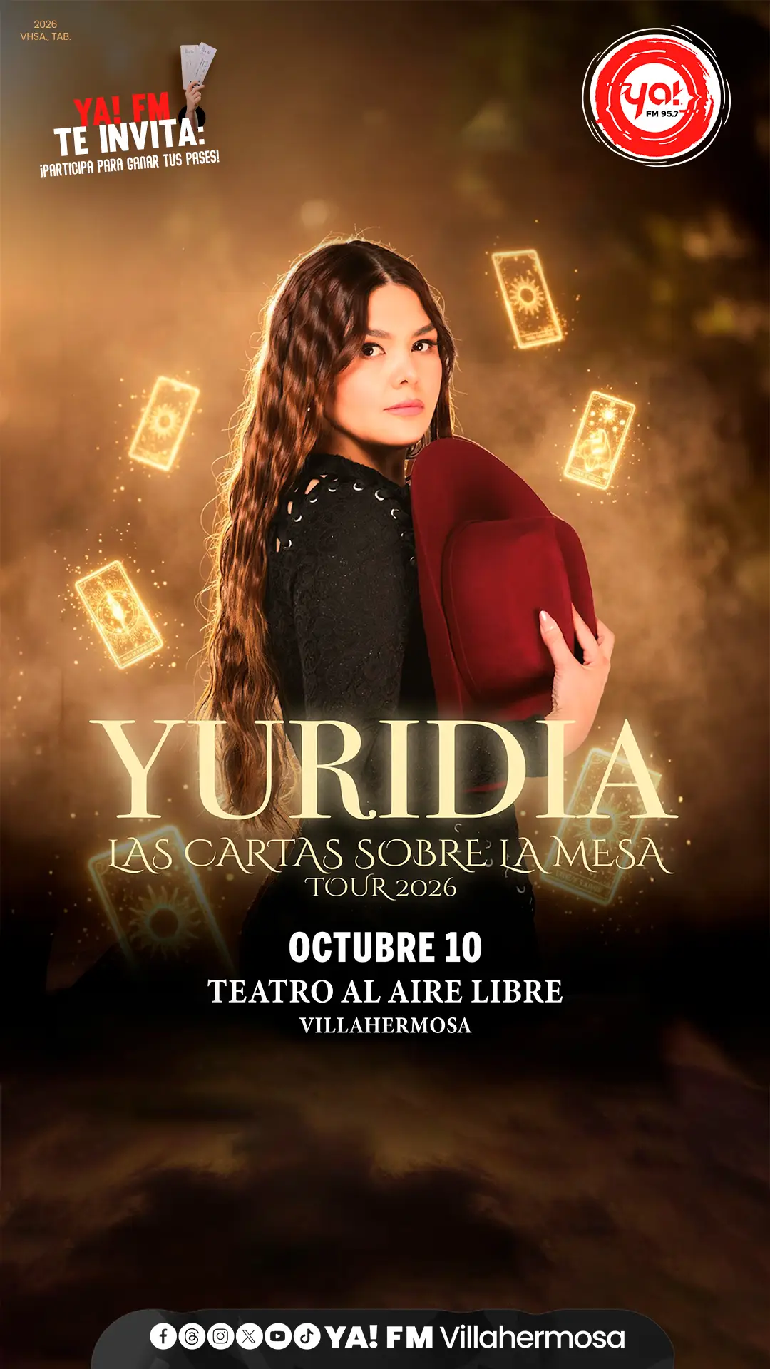 Yuridia "Las cartas sobre la mesa"