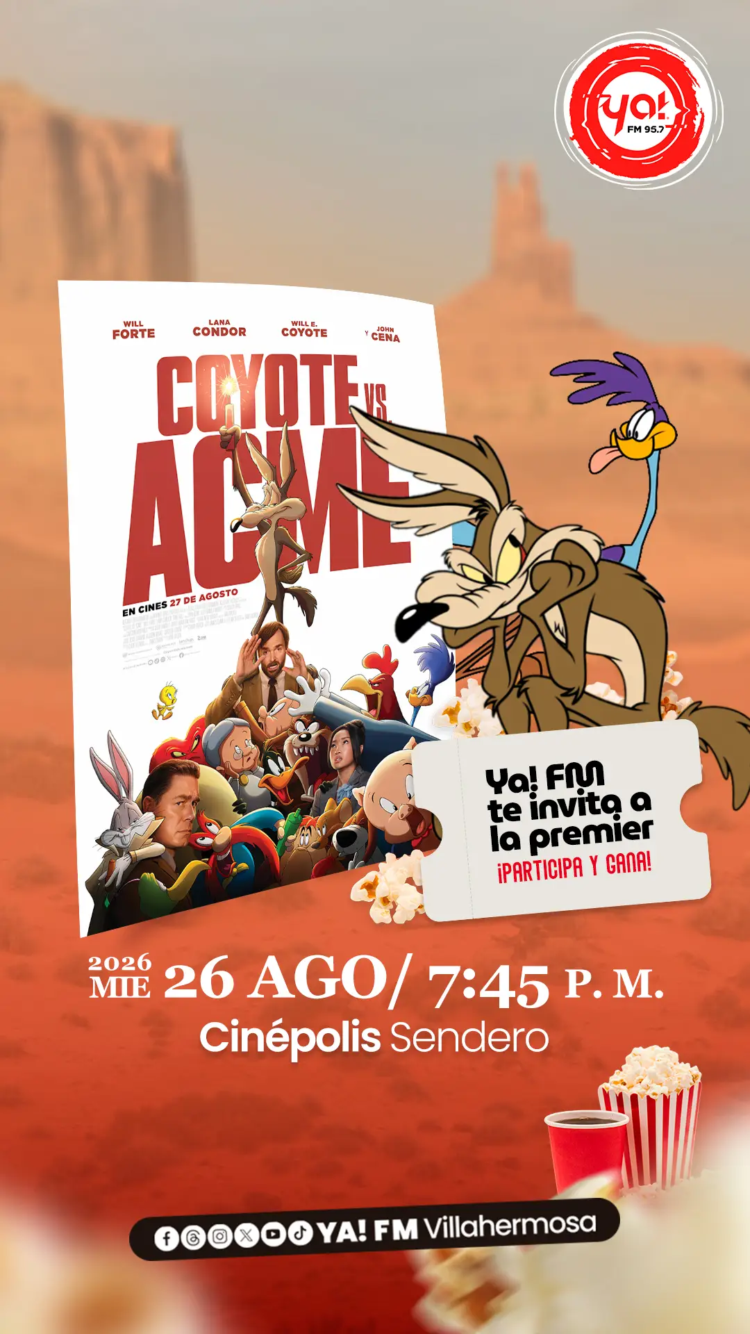 Premier "Coyote vs Acme"