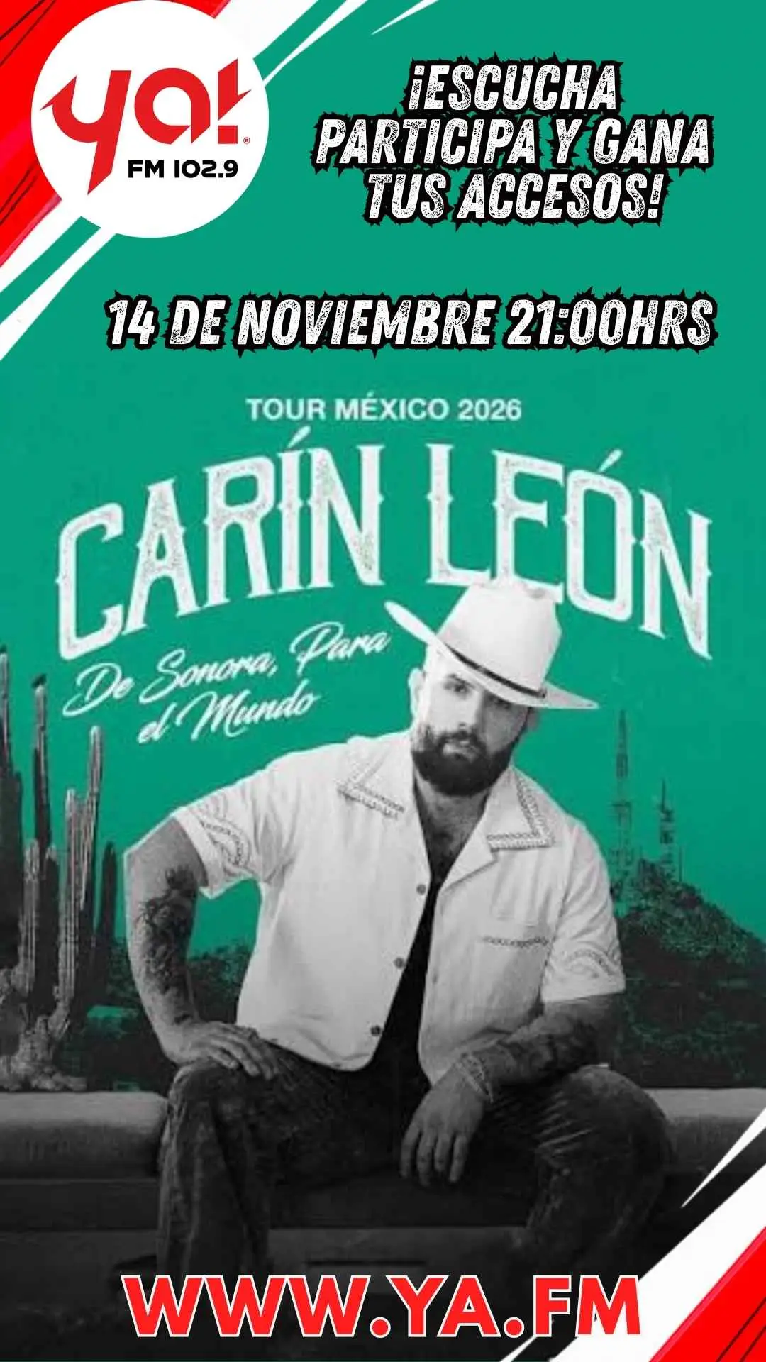 Carin León en Veracruz