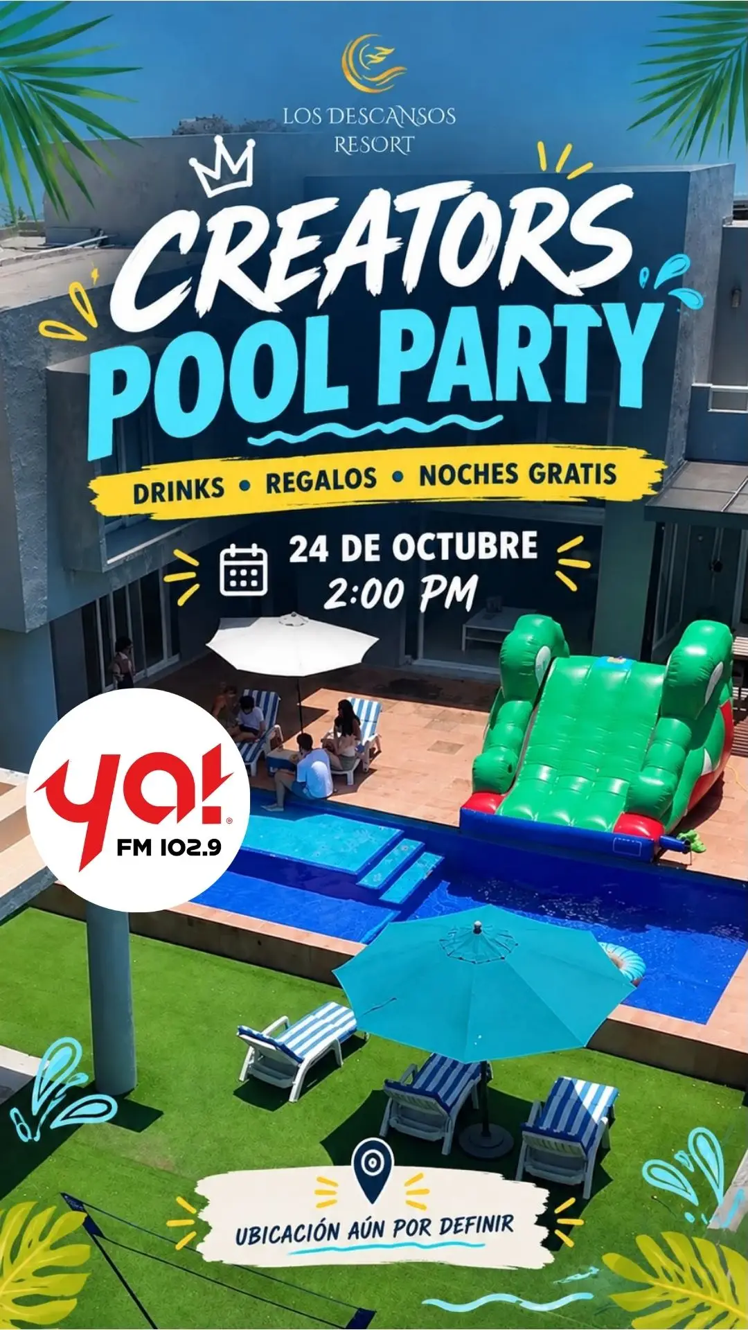 Creators Pool Party