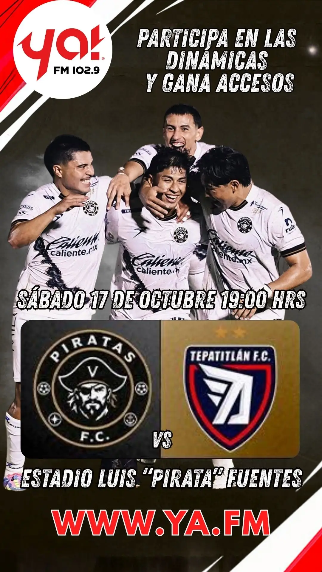 Piratas fc vs tepatitlan