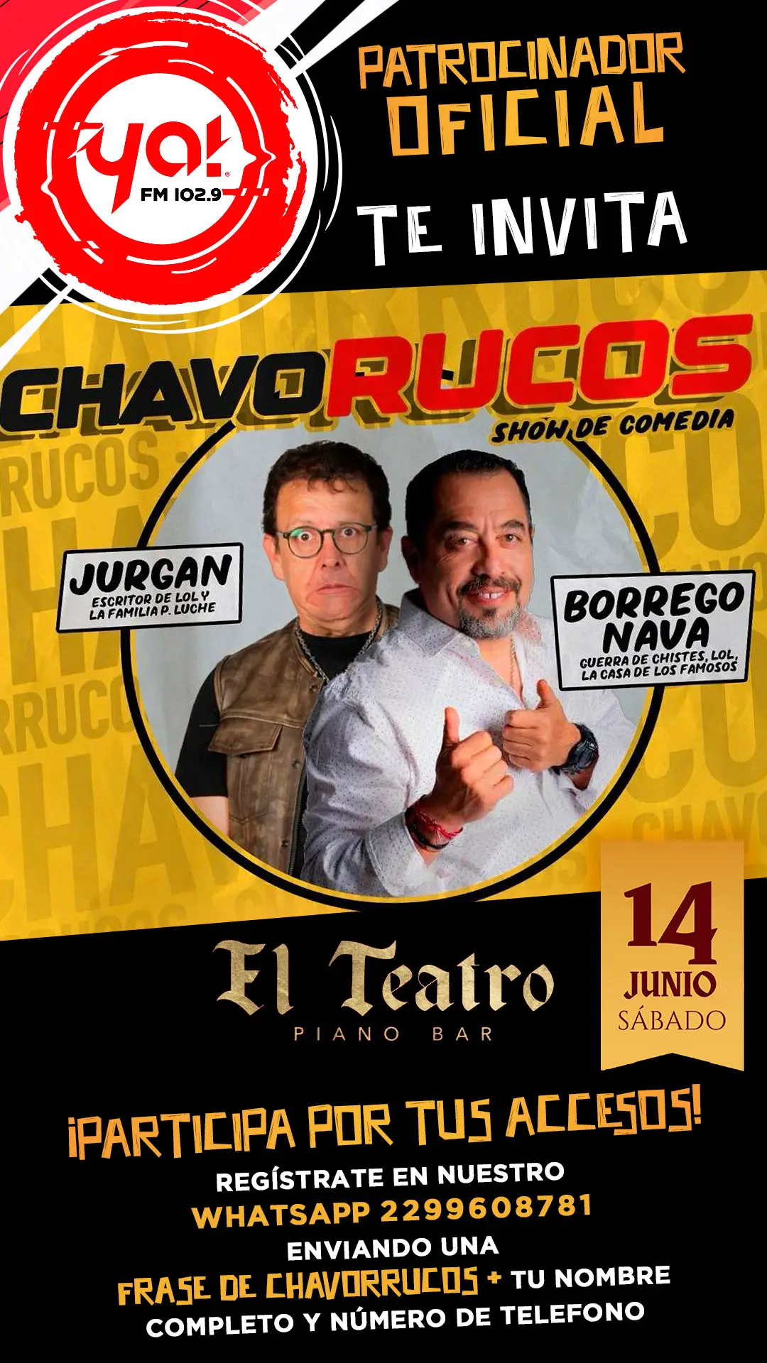 Chavorrucos StandUp Teatro Piano Bar
