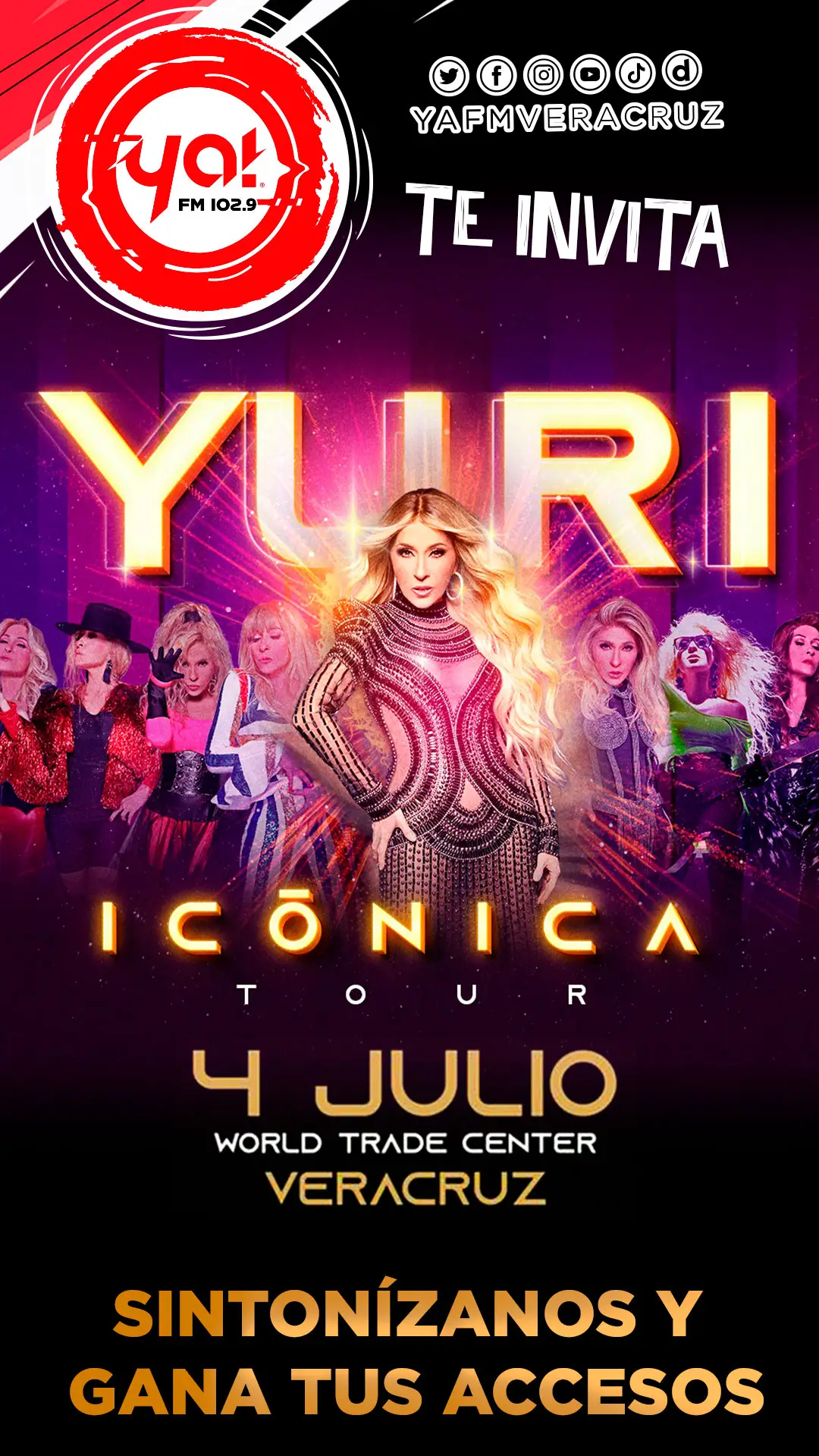 YURI ICÓNICA TOUR 2025
